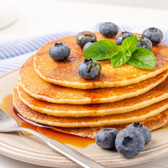 Пухкі панкейки на розпушувачі