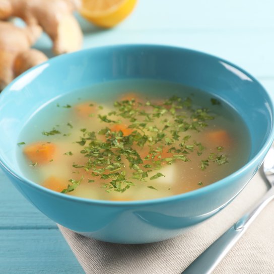 Курячий суп з імбирем