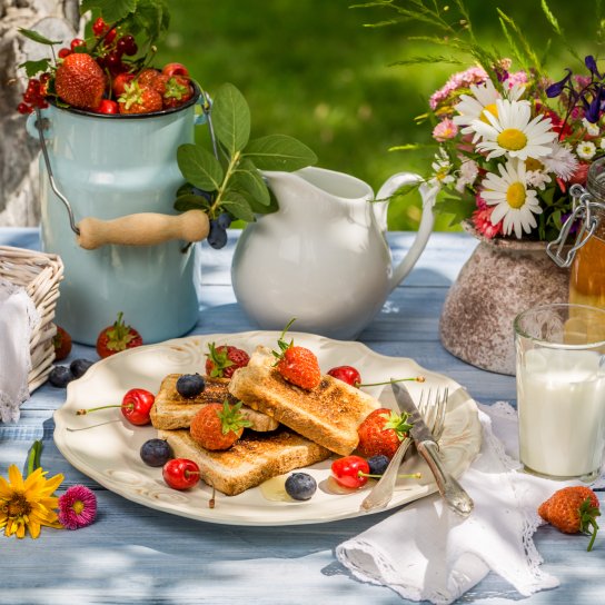 летний завтрак