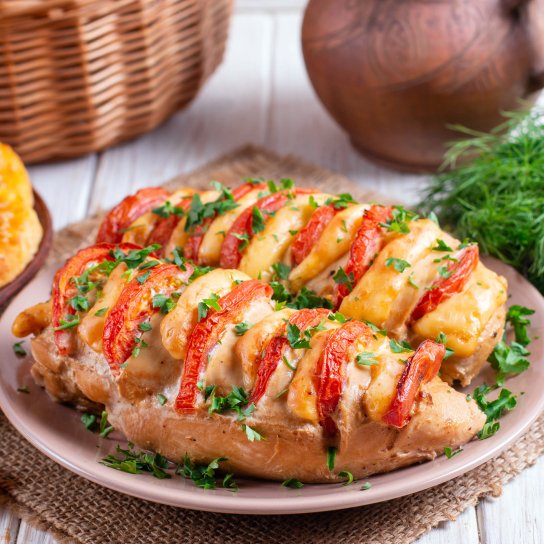 фаршироване куряче філе