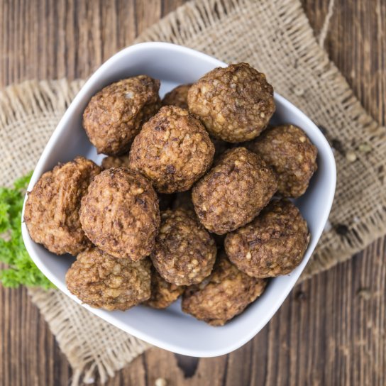 Тефтели из фарша и картофеля