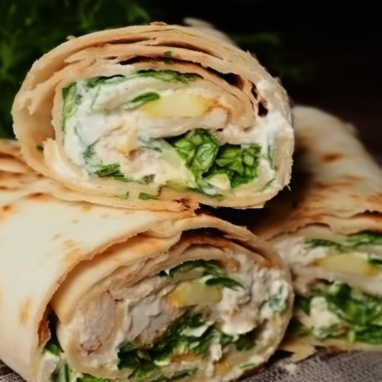 Рулет з консервованою рибою