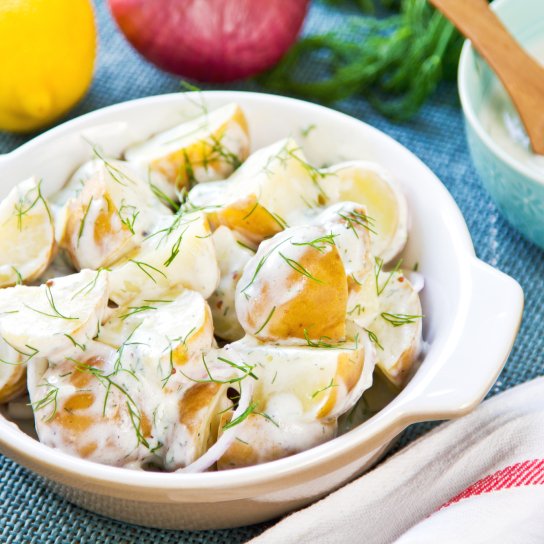 Картопля у сметані