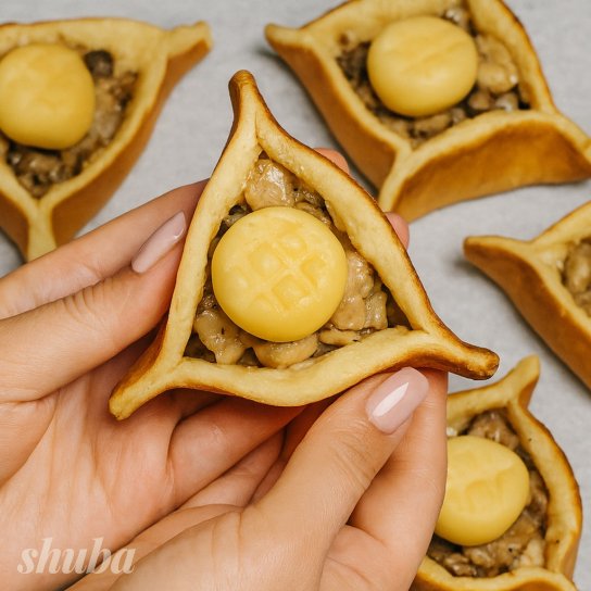 Млинці з куркою та копченою моцарелою