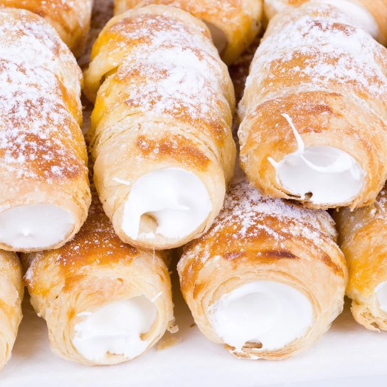 Трубочки з кремом