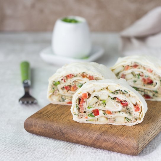 рулет з крабовими паличками