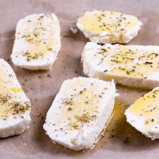 Саганаки из феты