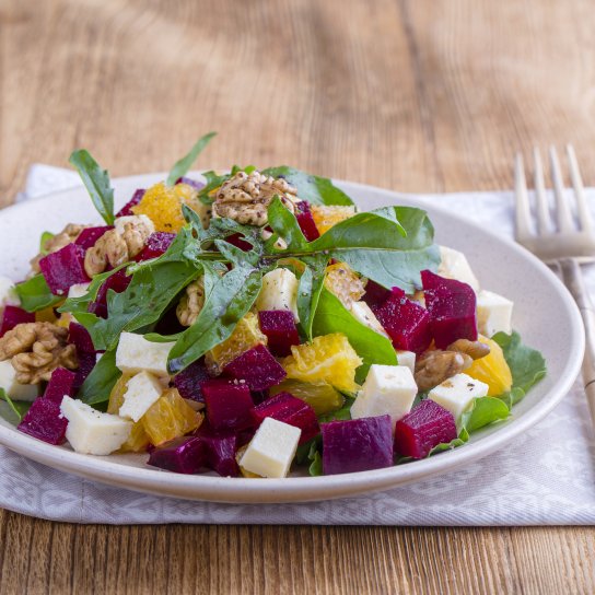 Салат з буряка, апельсину і фети - рецепт