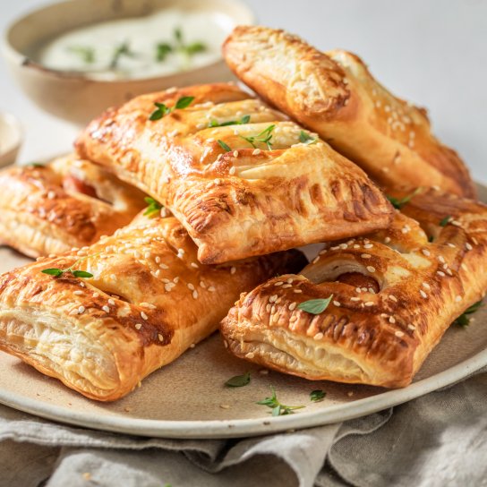 Слойки зі шпинатом