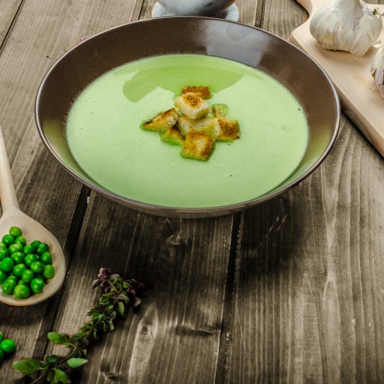 суп із цибулі-порей