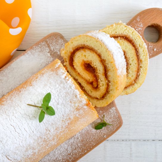 Рулет с абрикосовой начинкой