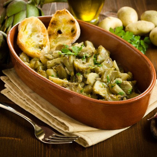 Артишоки по-римськи - італійський рецепт