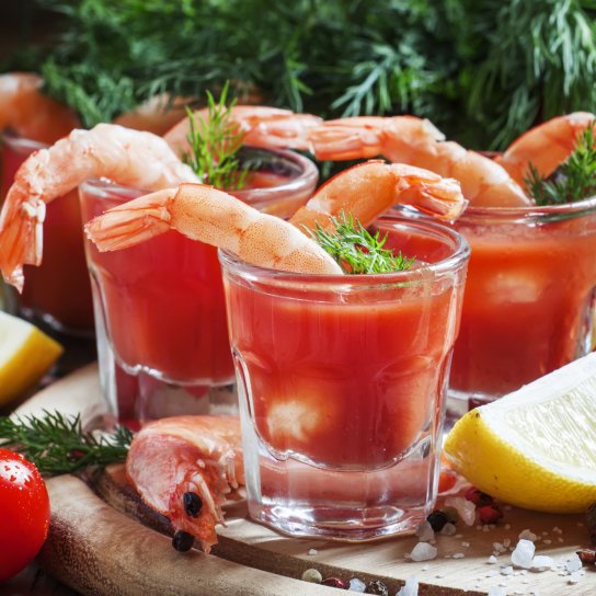 Коктейль из креветок