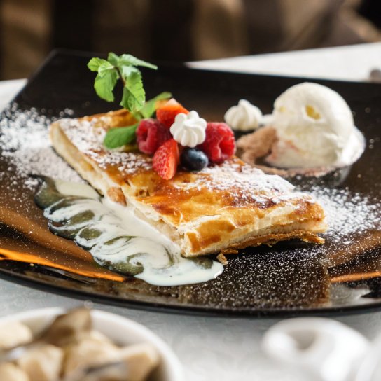 Ягідний пиріг з готового тіста