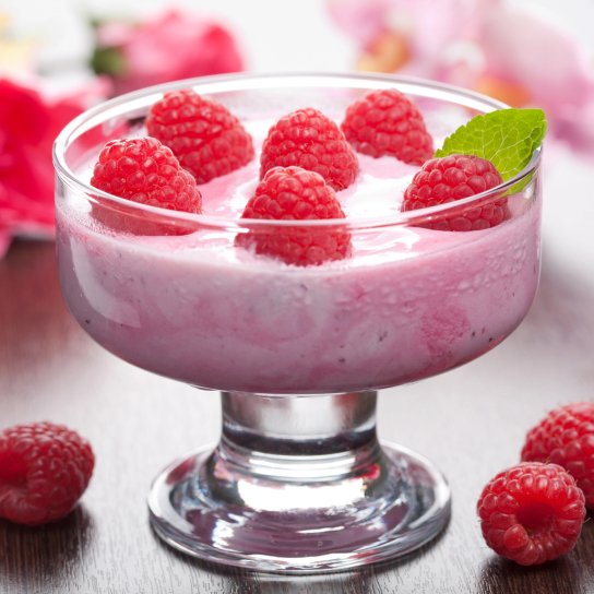 Десерт з заморожених ягід