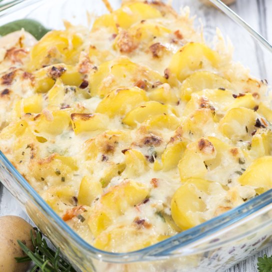 Картофель с молоком — рецепт