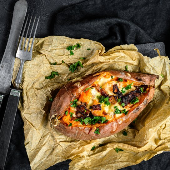 Фарширований батат