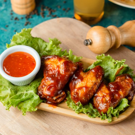 Курячі крильця теріякі