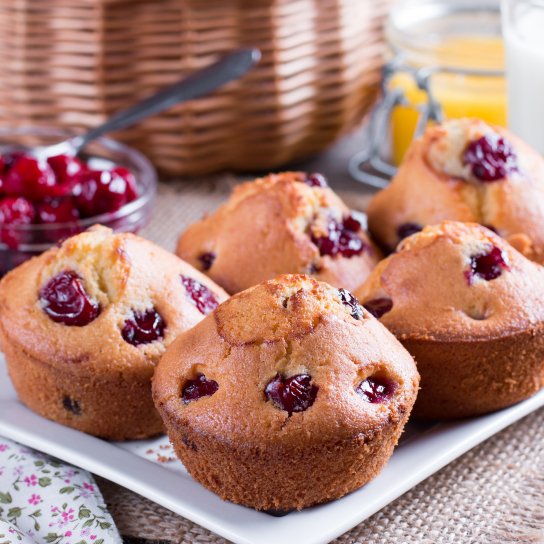 Мафіни з черешнями