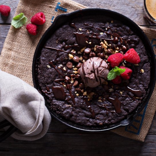 Брауні на пательні