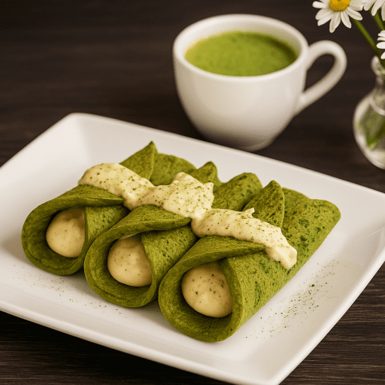 Корисні млинці з лимонним кремом