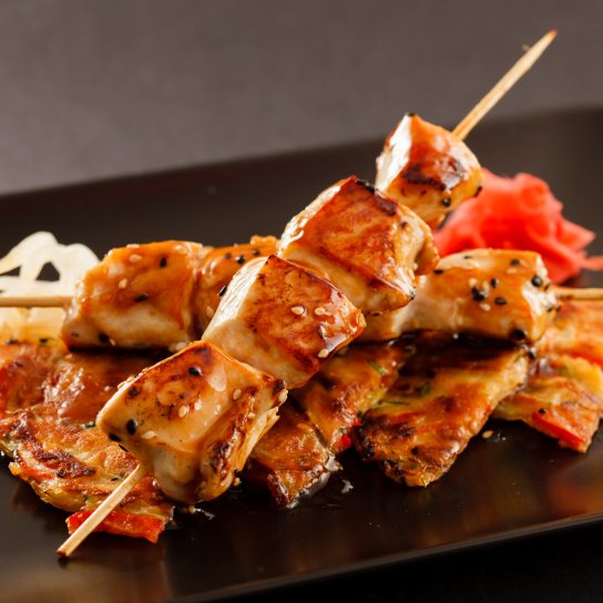 Лимонно-медові шашлики з курки