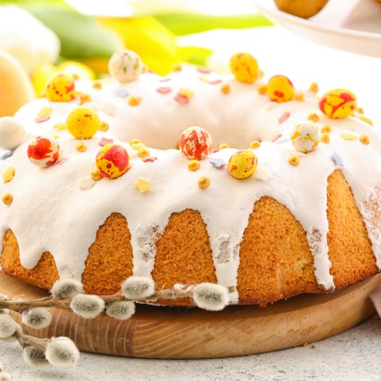 Великодній сирний кекс