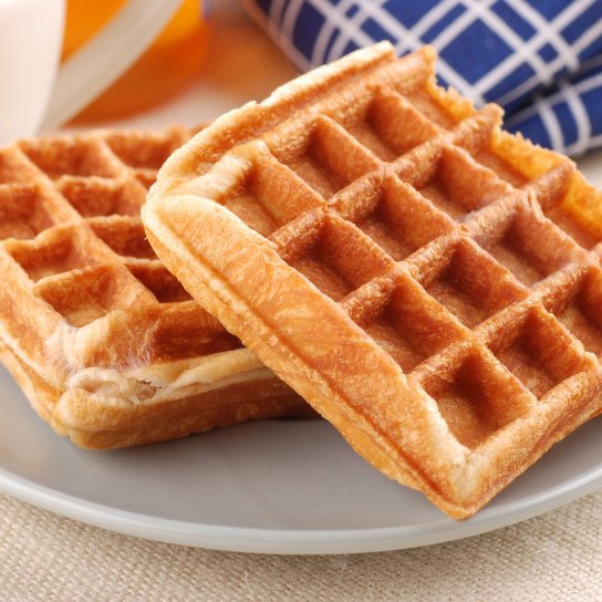 Веганские вафли для быстрого завтрака