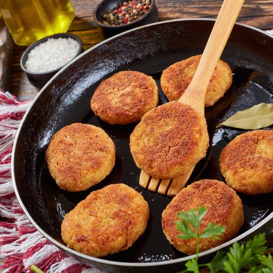 Рисовые котлеты