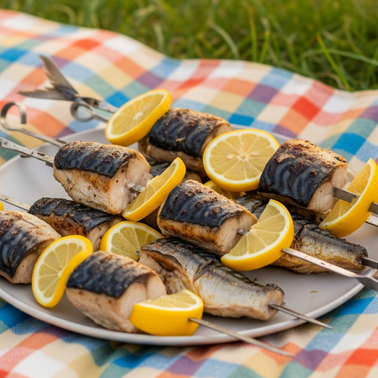 Шашлик зі скумбрії