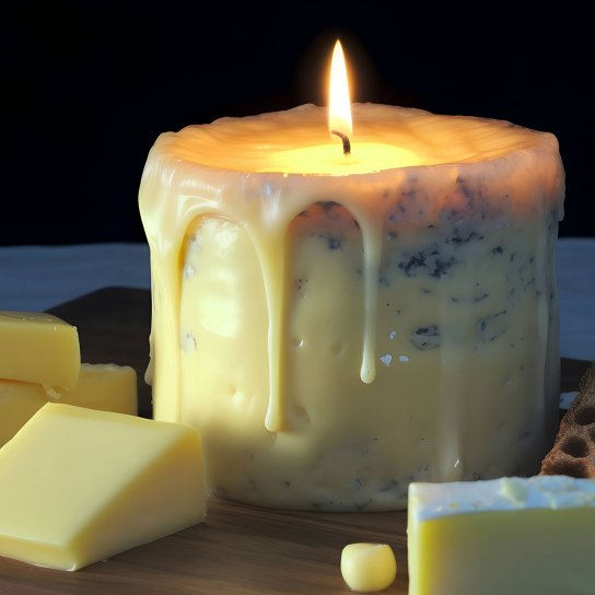 Свеча из масла