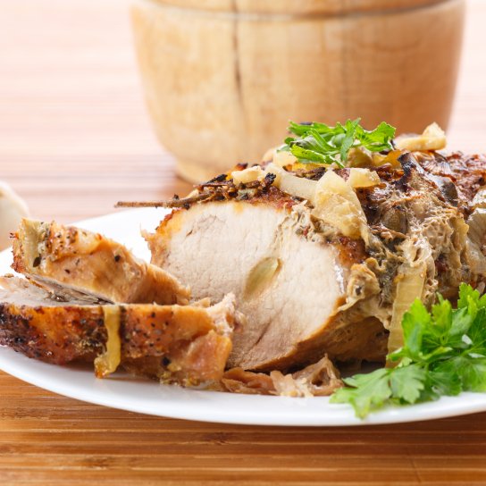 Шинка, запечена у фользі