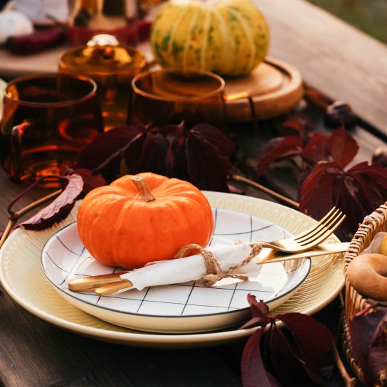 Осенний стол. Тыква.