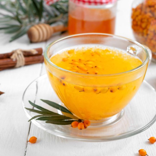 Обліпиховий напій з апельсином