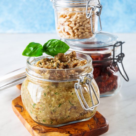 Песто з баклажанів