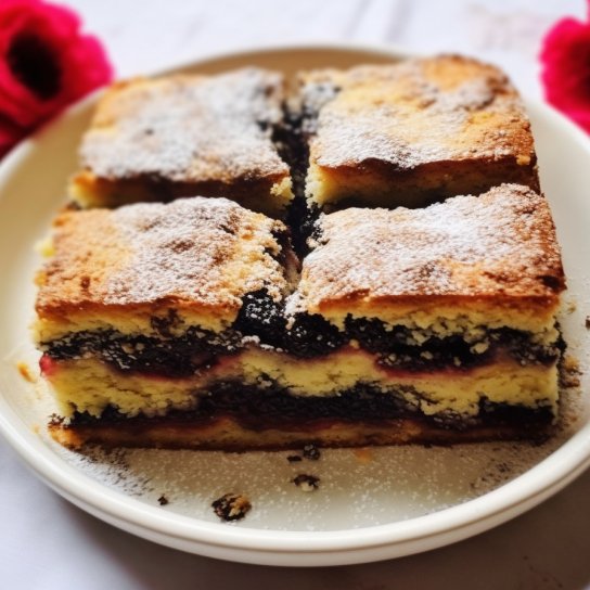 Трояндовий перекладанець з маком від Дарії Цвєк