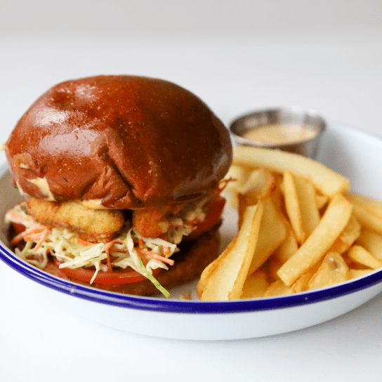 Бургер з устрицями