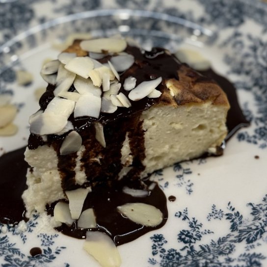 Баскський чизкейк без цукру