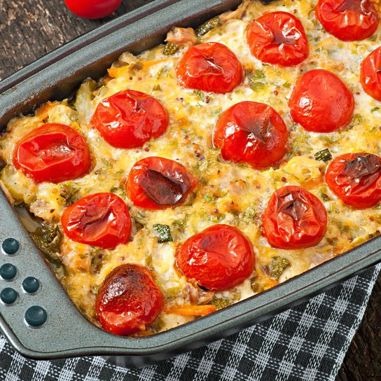 запіканка з кабачків і курки