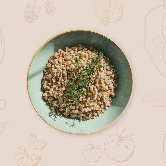 Гречана каша з чебрецем від Клопотенка