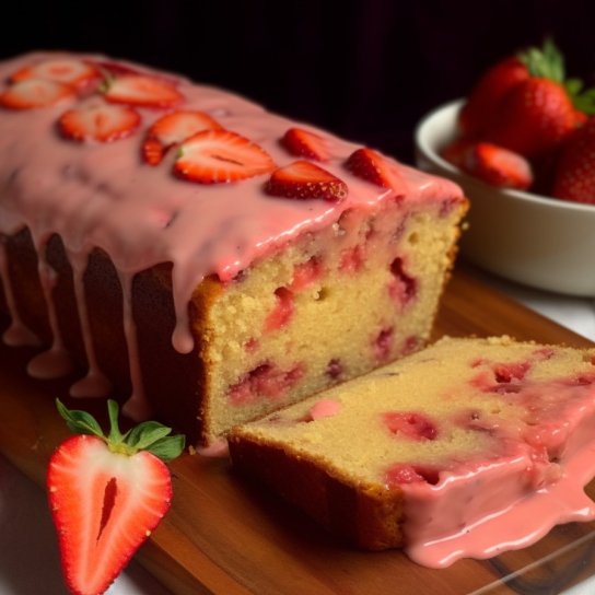 Клубничный хлеб: попробуйте лето на вкус!