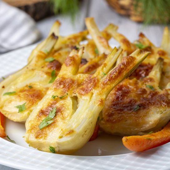 Запечений фенхель