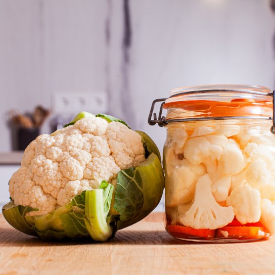 Маринована цвітна капуста