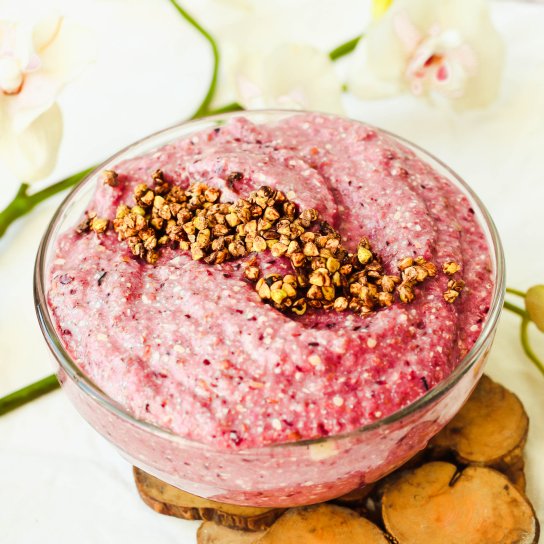 «Сирок» із зеленої гречки та бананів