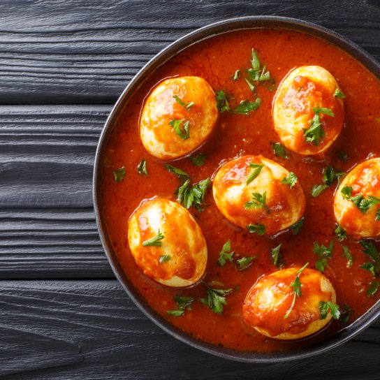 Індійське яєчне карі