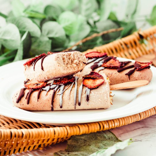 Веганское эскимо из тахини