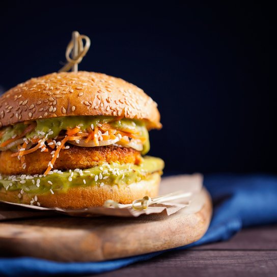 Гарбузовий бургер рецепт