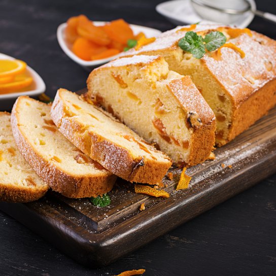 Апельсиновый кекс