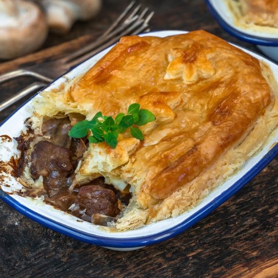 Пиріг з м'ясом