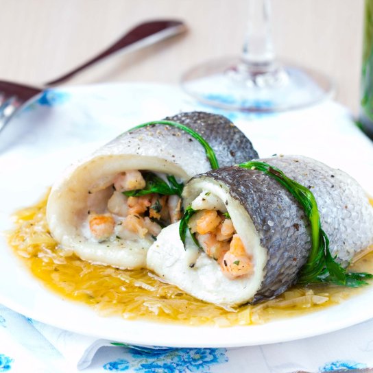 Рибні рулети з філе дорадо